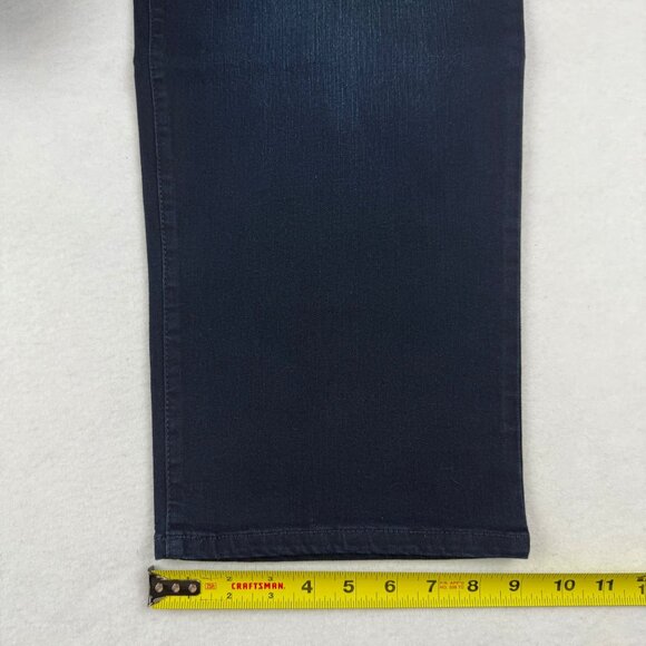 Bandolino Women's Mandie Luxe 360 Flex Straight Navy Jeans Plus Size 24W NWT - Picture 11 of 11